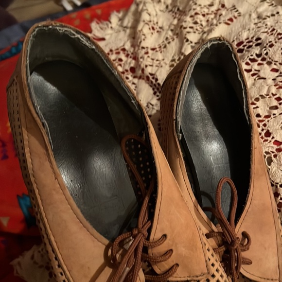 Leather mesh summer shoes - Picture 4 of 6